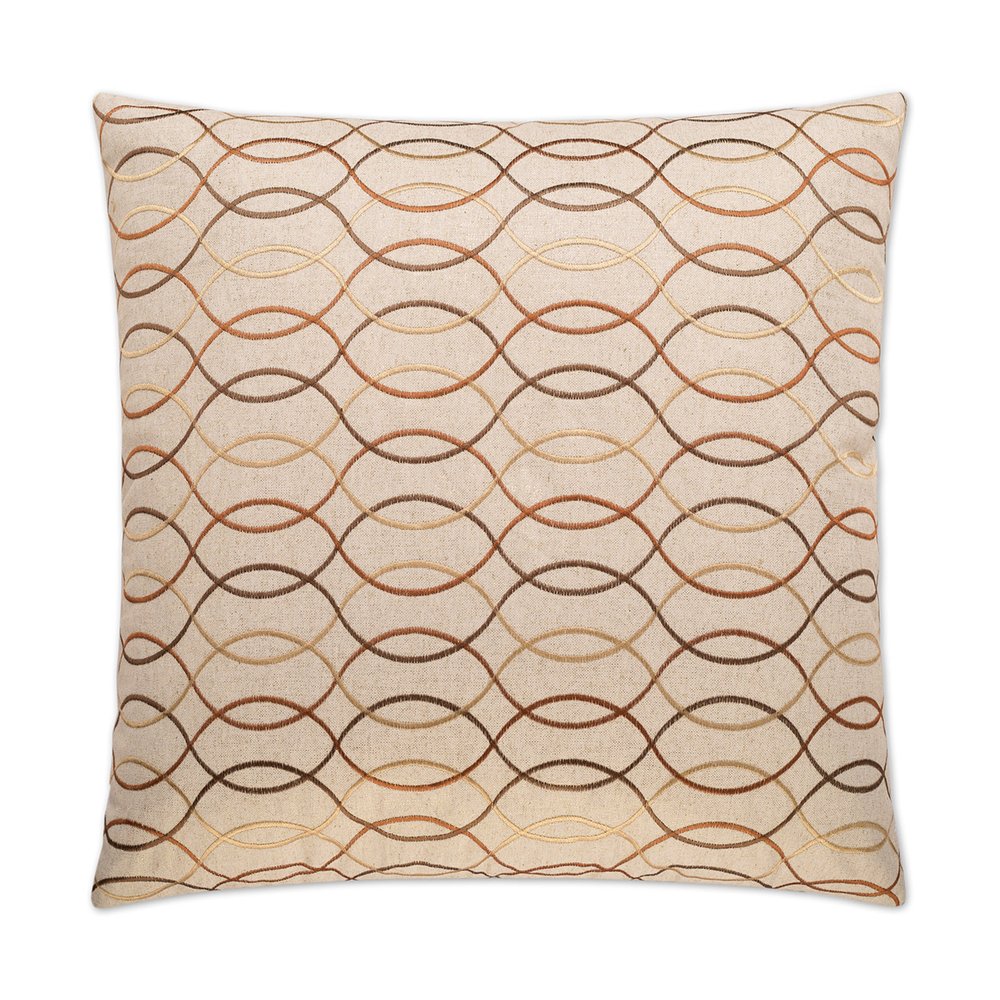 D.V. KAP Home - Wynn Pillow - Copper - 2369-C-2424 view 1