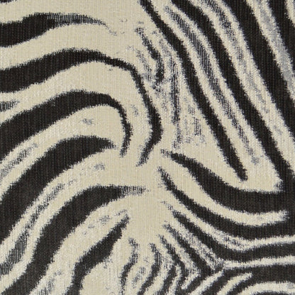 D.V. KAP Home - Zebrana Pillow - Charcoal - 2580-C-2424 view 2
