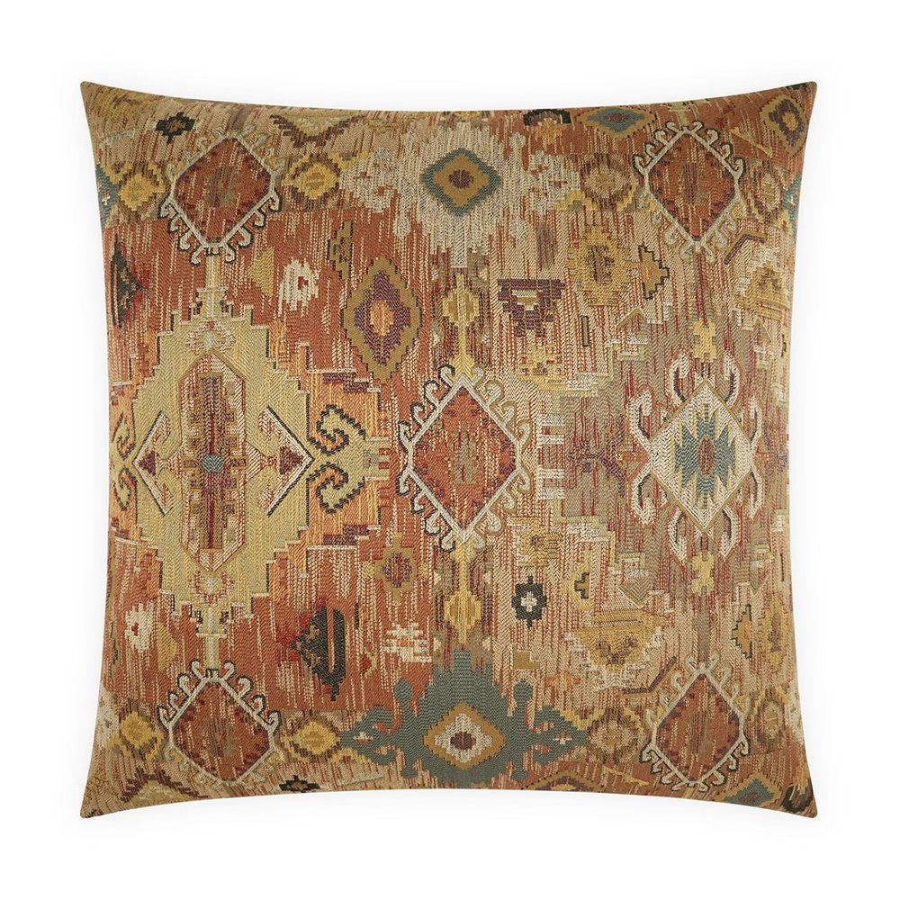 D.V. KAP Home - Zepher Pillow - Terracotta - 2247-T-2424 view 1