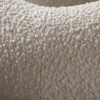 Diamond Sofa - District Accent Chair in Ivory Boucle Fabric w/ Black Metal Frame - DISTRICTCHIV veiw 4
