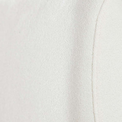 Diamond Sofa - Eve Queen Bed in Elite Ivory Fabric w/ Contoured Headboard & Footboard - EVEIVQUBED veiw 3