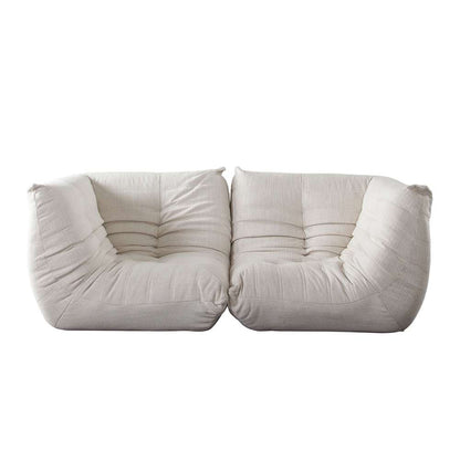 Diamond Sofa - Ezra 2PC Modular Sofa in Cream Fabric - EZRA2SCCM veiw 1