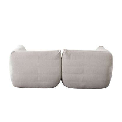 Diamond Sofa - Ezra 2PC Modular Sofa in Cream Fabric - EZRA2SCCM veiw 13