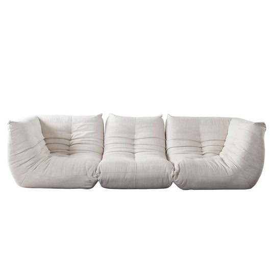 Diamond Sofa - Ezra 3PC Modular Sofa in Cream Fabric - EZRA2SC1ACCM veiw 1