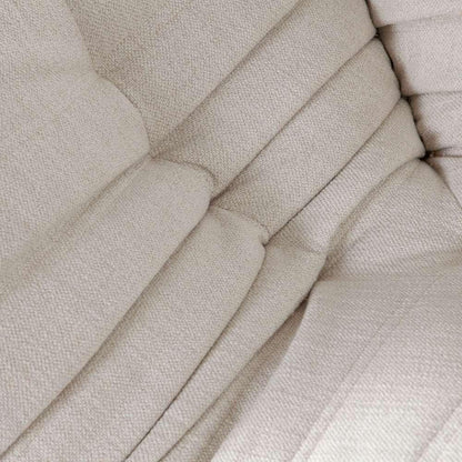 Diamond Sofa - Ezra 5PC Corner Sectional in Cream Fabric - EZRA3SC2ACCM veiw 8