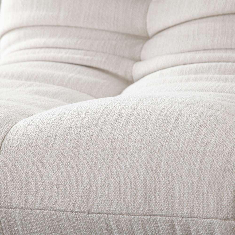 Diamond Sofa - Ezra Armless Chair in Cream Fabric - EZRAACCM veiw 5