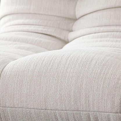 Diamond Sofa - Ezra Armless Chair in Cream Fabric - EZRAACCM veiw 5