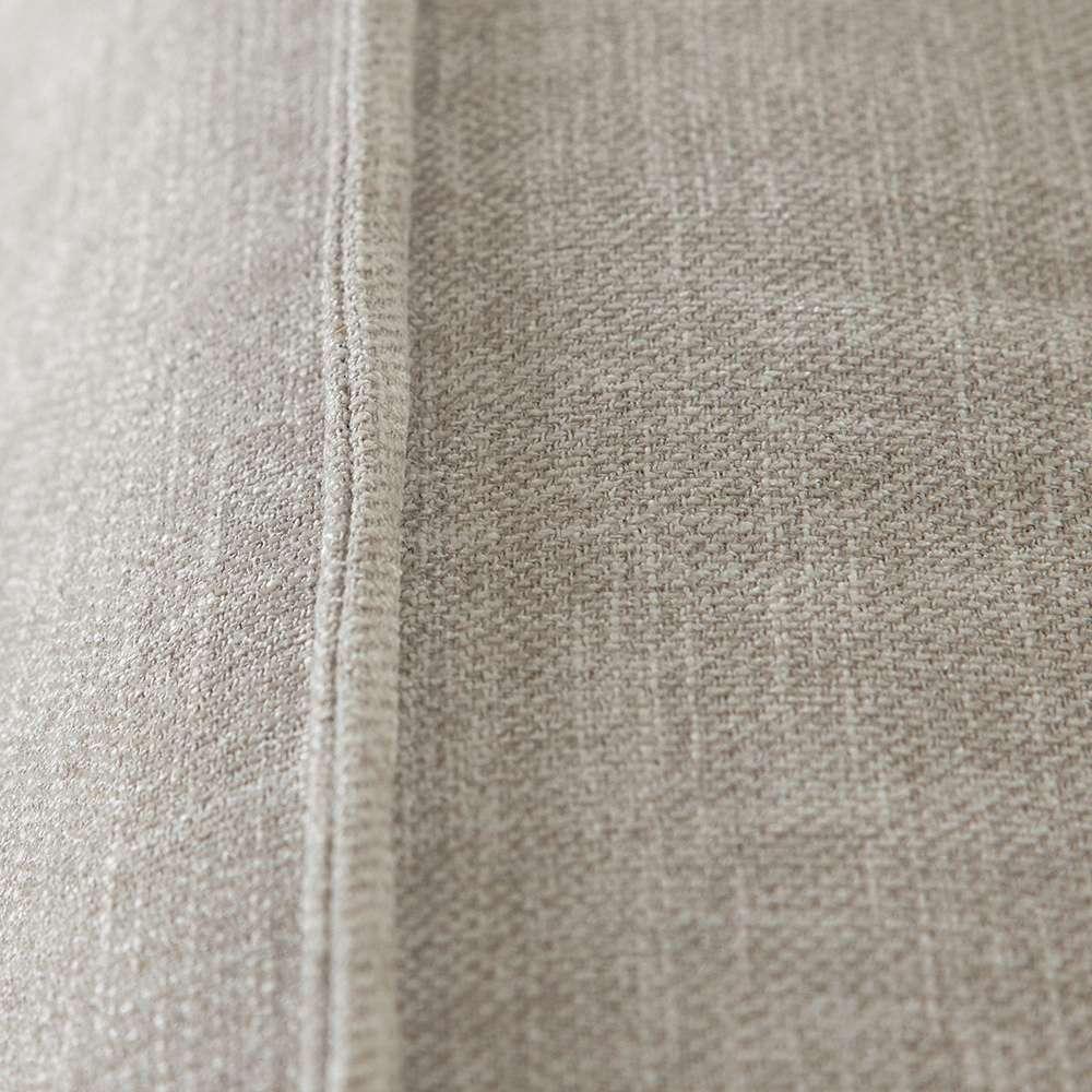 Diamond Sofa - Leandro Low Profile Queen Bed in Clarkson Sand Fabric w/ Black Metal Leg - LEANDROSDQUBED veiw 5