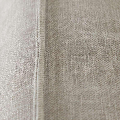 Diamond Sofa - Leandro Low Profile Queen Bed in Clarkson Sand Fabric w/ Black Metal Leg - LEANDROSDQUBED veiw 5