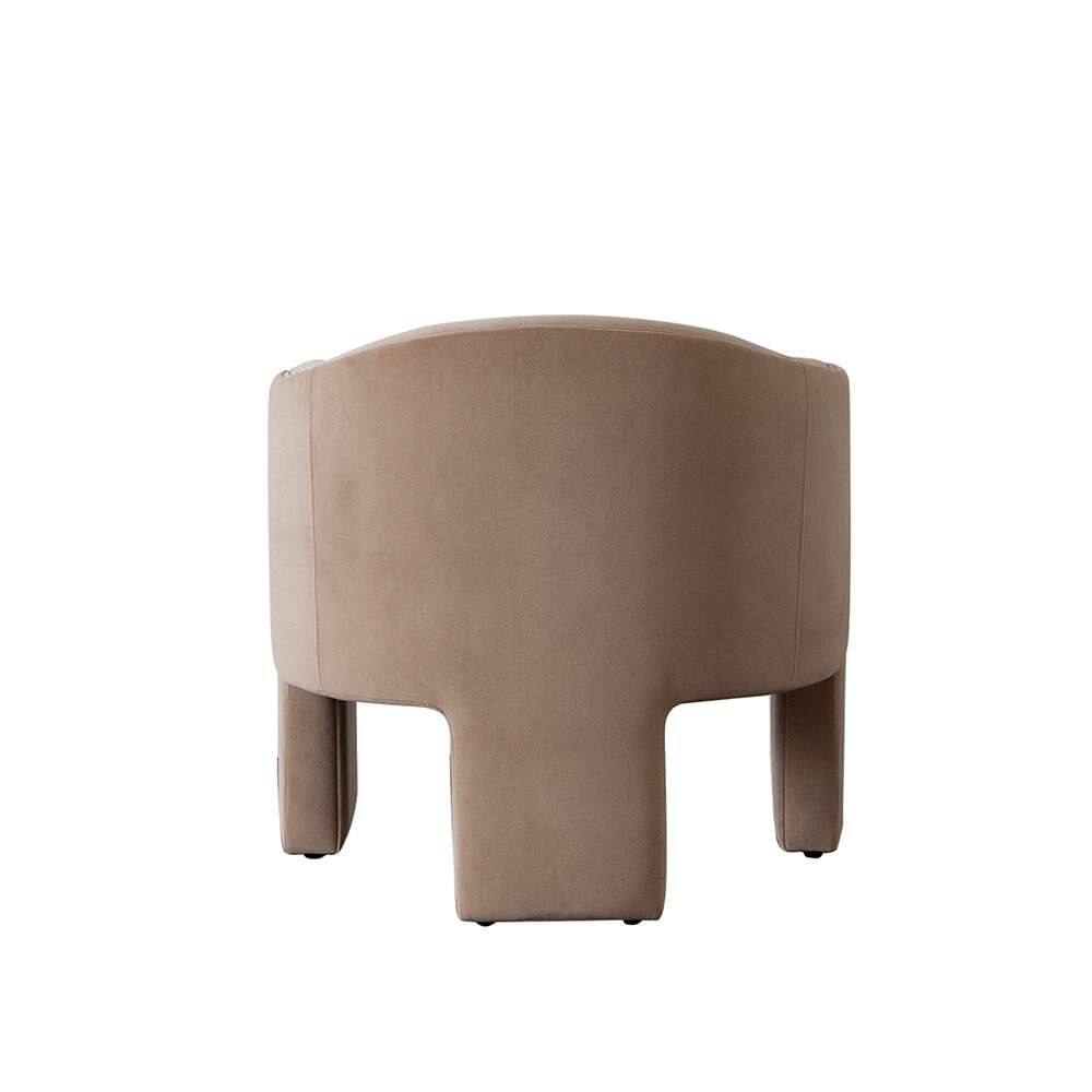 Diamond Sofa - Leyah Accent Chair in Camel Performance Velvet - LEYAHCHCA veiw 10
