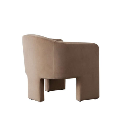 Diamond Sofa - Leyah Accent Chair in Camel Performance Velvet - LEYAHCHCA veiw 11