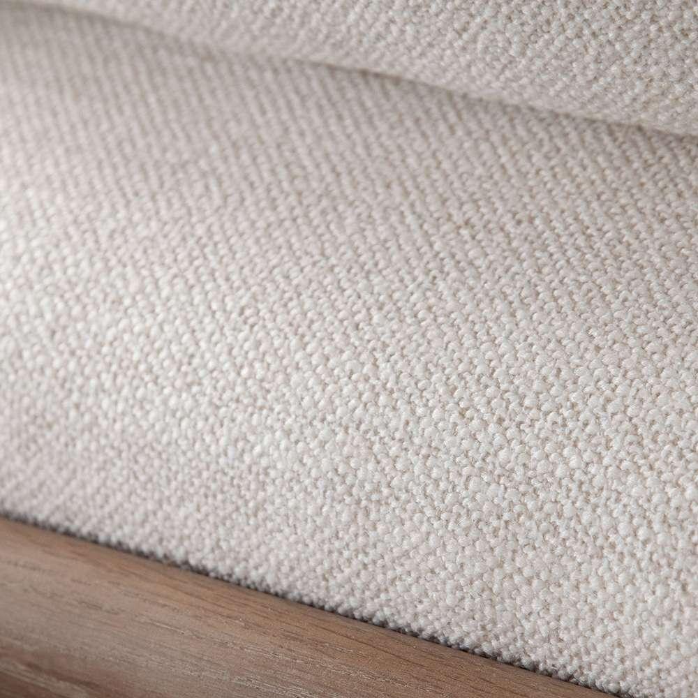 Diamond Sofa - Liam Accent Chair in Cream Fabric w/ Metal Frame & Wood Arm - LIAMCHCM veiw 6