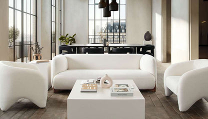 Diamond Sofa - Link Accent Chair in Elite Ivory Fabric - LINKCHIV veiw 9