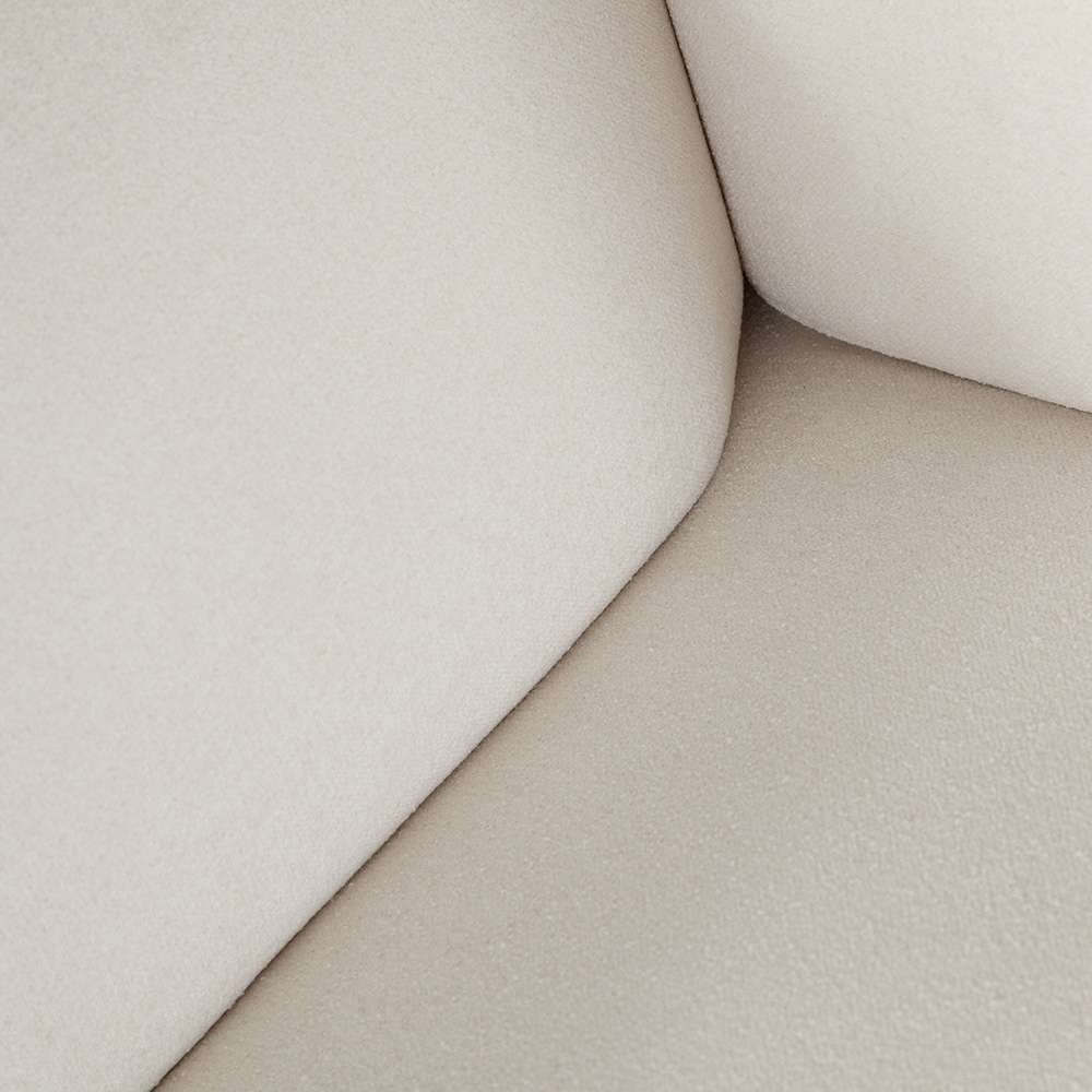 Diamond Sofa - Link Sofa in Elite Ivory Fabric w/ Wood Leg - LINKSOIV veiw 4