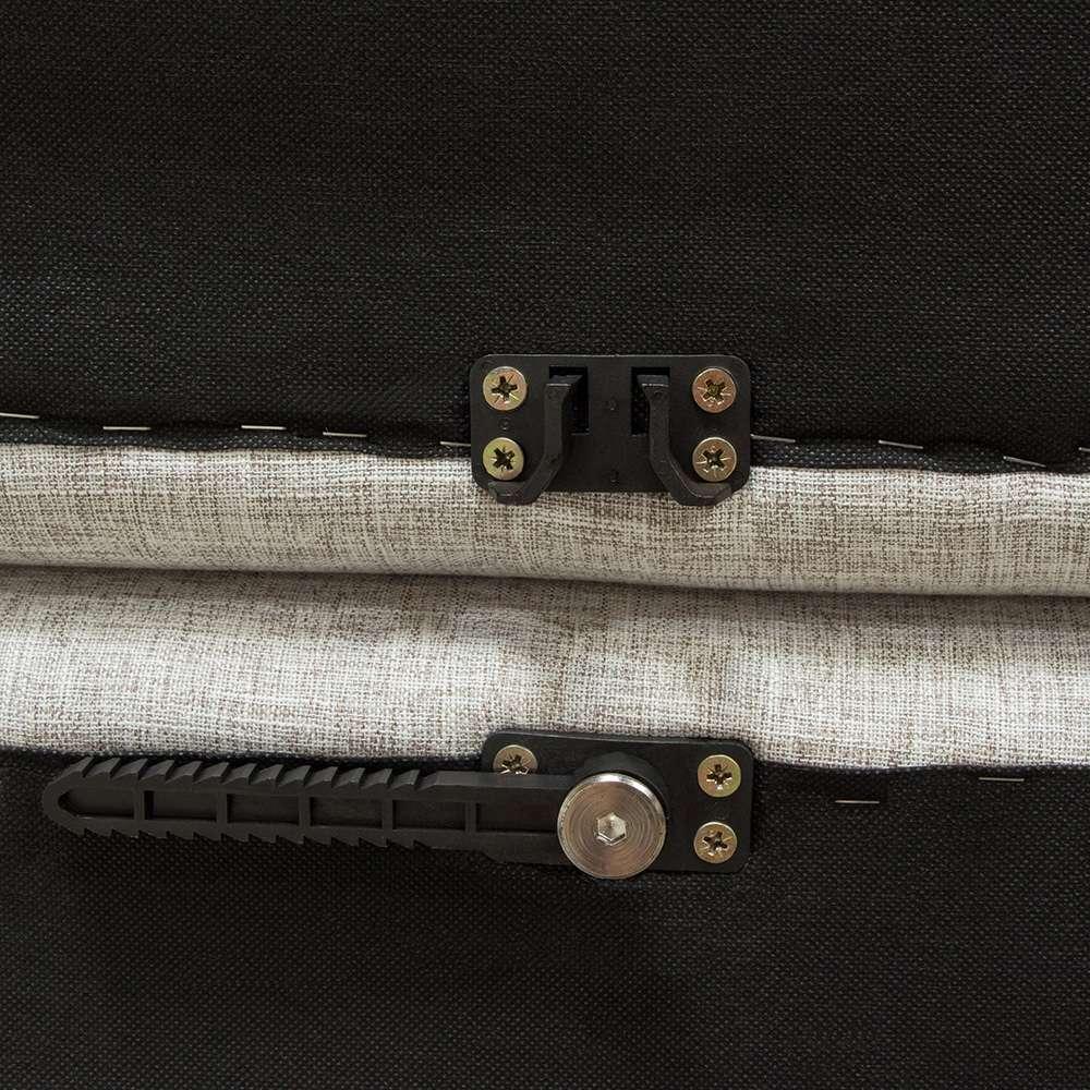 Diamond Sofa - Jazz Modular 1-Seater with Adjustable Backrest in Light Brown Fabric JAZZ1AC2ARLB veiw 4