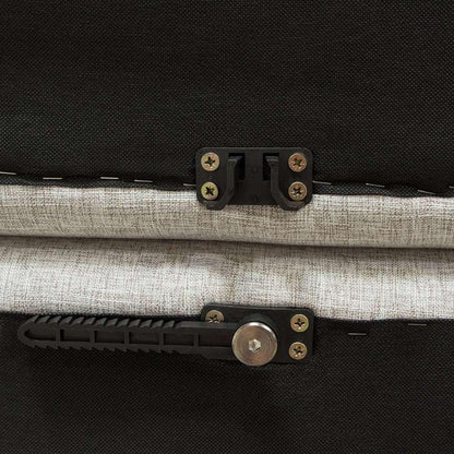 Diamond Sofa - Jazz Modular 1-Seater with Adjustable Backrest in Light Brown Fabric JAZZ1AC2ARLB veiw 4