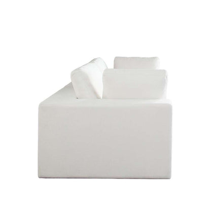 Diamond Sofa - Muse 2PC Modular Sofa in Mist White Performance Fabric - MUSE2SCWH veiw 8