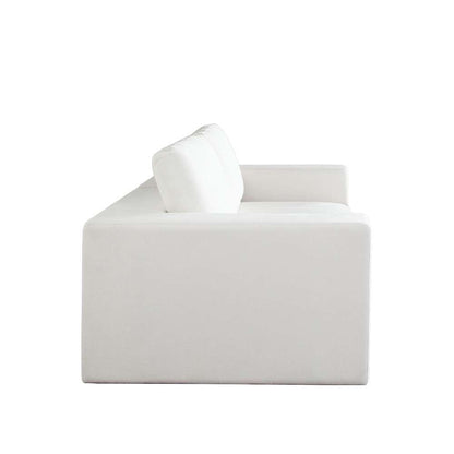 Diamond Sofa - Muse 2PC Modular Sofa in Mist White Performance Fabric - MUSE2SCWH veiw 9