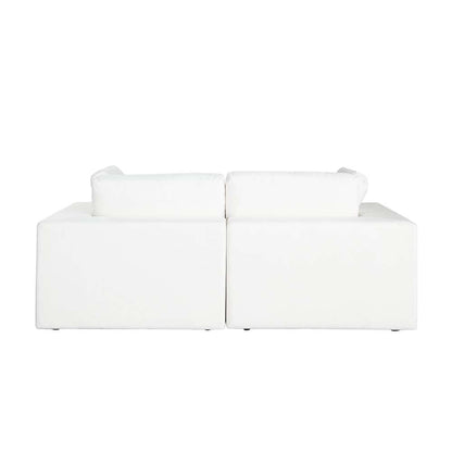 Diamond Sofa - Muse 2PC Modular Sofa in Mist White Performance Fabric - MUSE2SCWH veiw 10