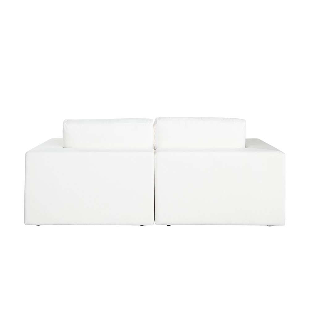 Diamond Sofa - Muse 2PC Modular Sofa in Mist White Performance Fabric - MUSE2SCWH veiw 11
