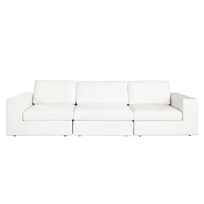 Diamond Sofa - Muse 3PC Modular Sofa in Mist White Performance Fabric - MUSE2SC1ACWH veiw 2