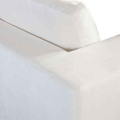 Diamond Sofa - Muse Accent Chair in Mist White Performance Fabric - MUSECHWH veiw 4