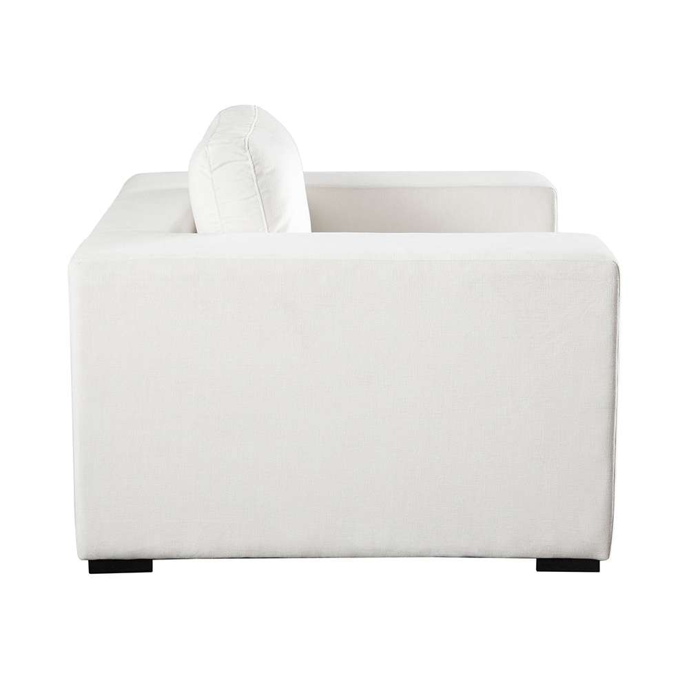 Diamond Sofa - Muse Accent Chair in Mist White Performance Fabric - MUSECHWH veiw 7