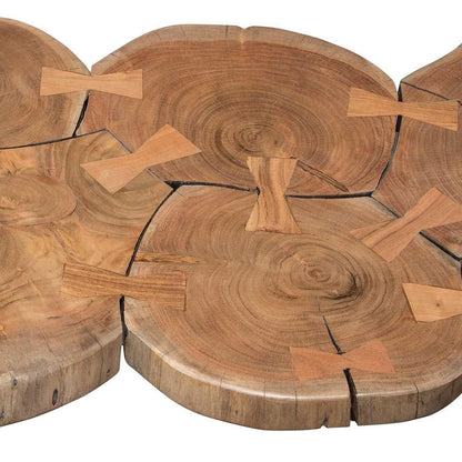 Diamond Sofa - Joss Natural Acacia One of a Kind Live Edge Rectangle Cocktail Table w/ Black Hairpin Legs - JOSSRCTNA veiw 11