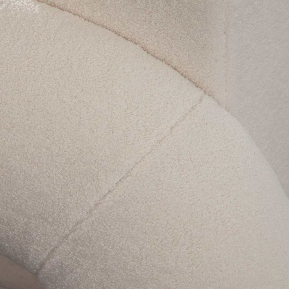 Diamond Sofa - Noa Accent Chair in Ivory Sherpa Fabric - NOACHIV veiw 6