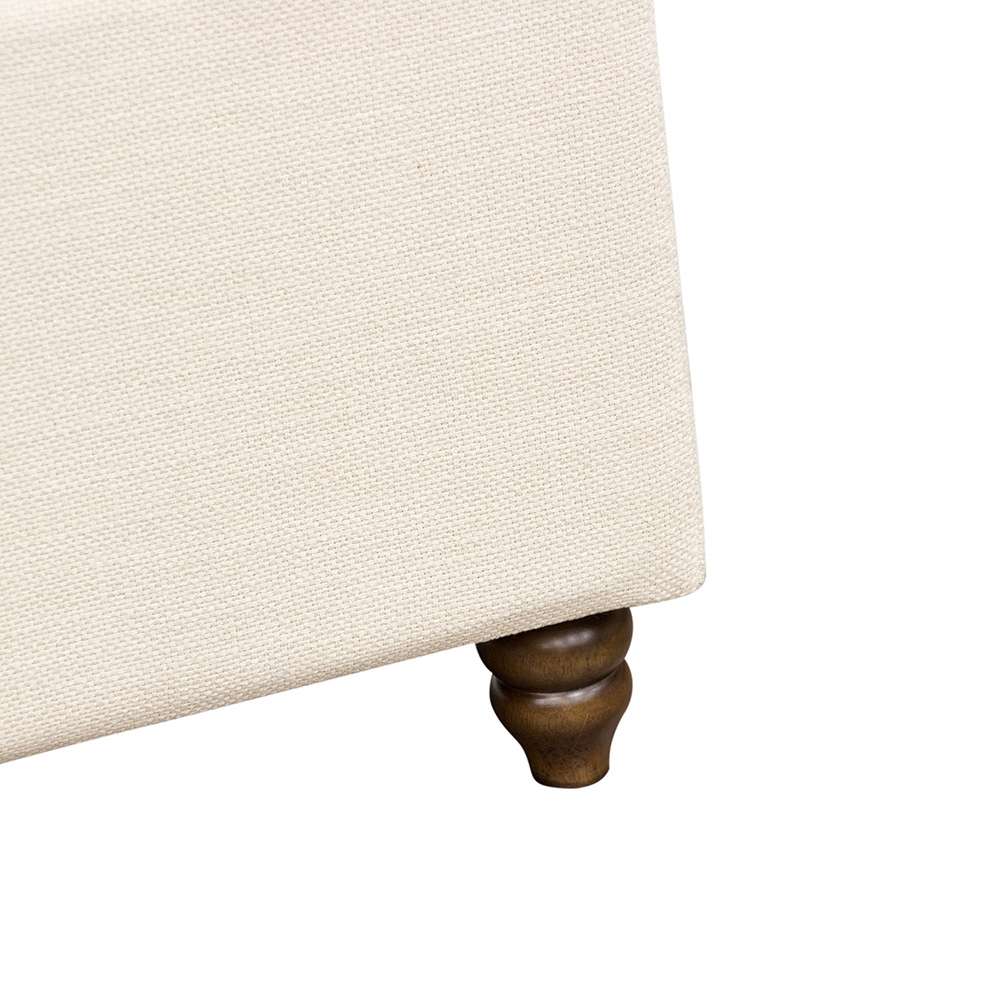 Diamond Sofa - Park Ave Tufted Lift-Top Storage Trunk - Desert Sand Linen - PARKAVETRSD veiw 9