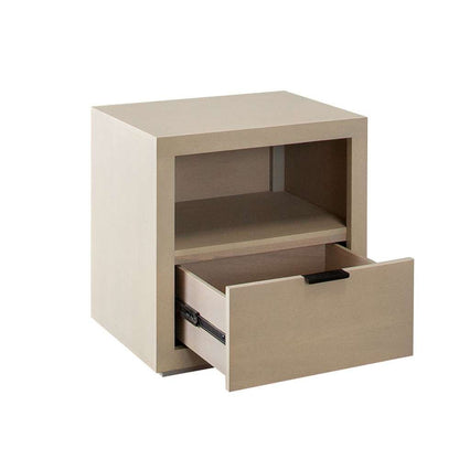 Diamond Sofa - Sonoma 1-Drawer Wood Night Stand in Light Natural Grey Wash Finish - SONOMANSNA veiw 2