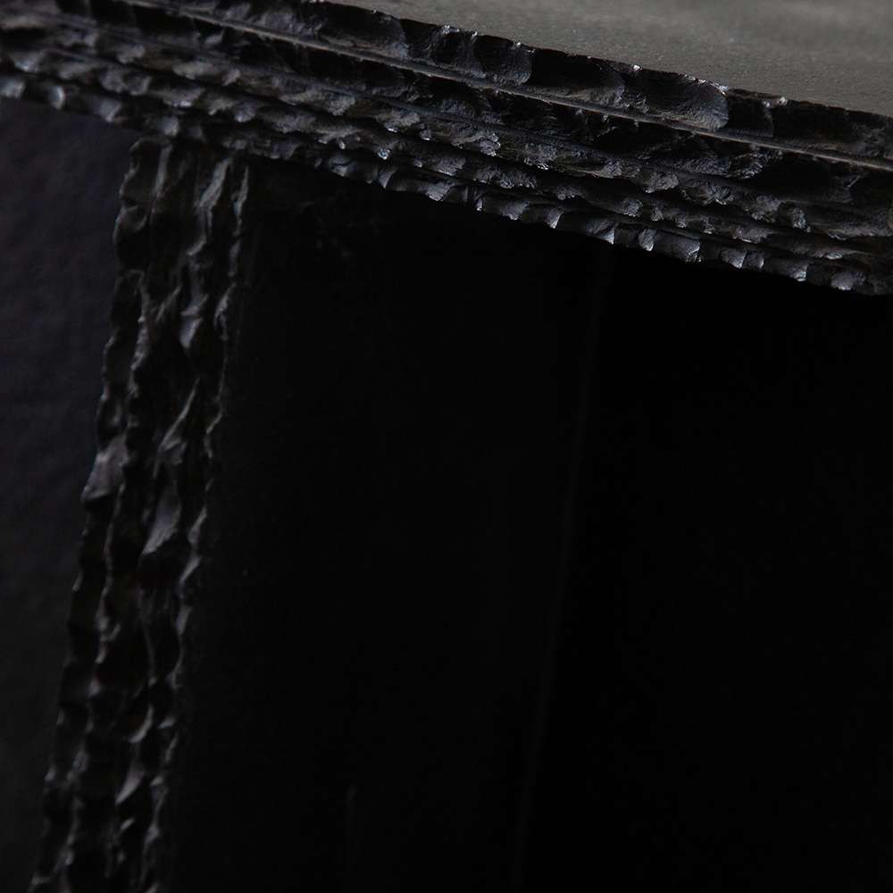 Diamond Sofa - Spectre Black Slat Stone Accent Table - SPECTREATBL_CLOSEOUT veiw 5