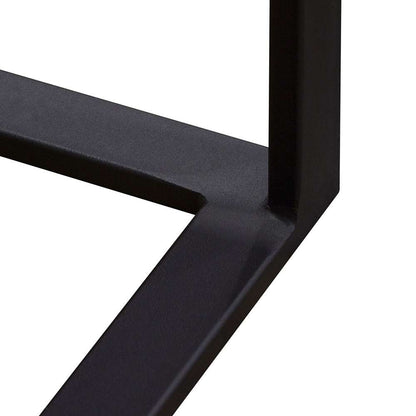 Diamond Sofa - Surface Square Cocktail Table w/ Engineered Marble Top & Black Powder Coated Metal Base - SURFACECTMA veiw 9