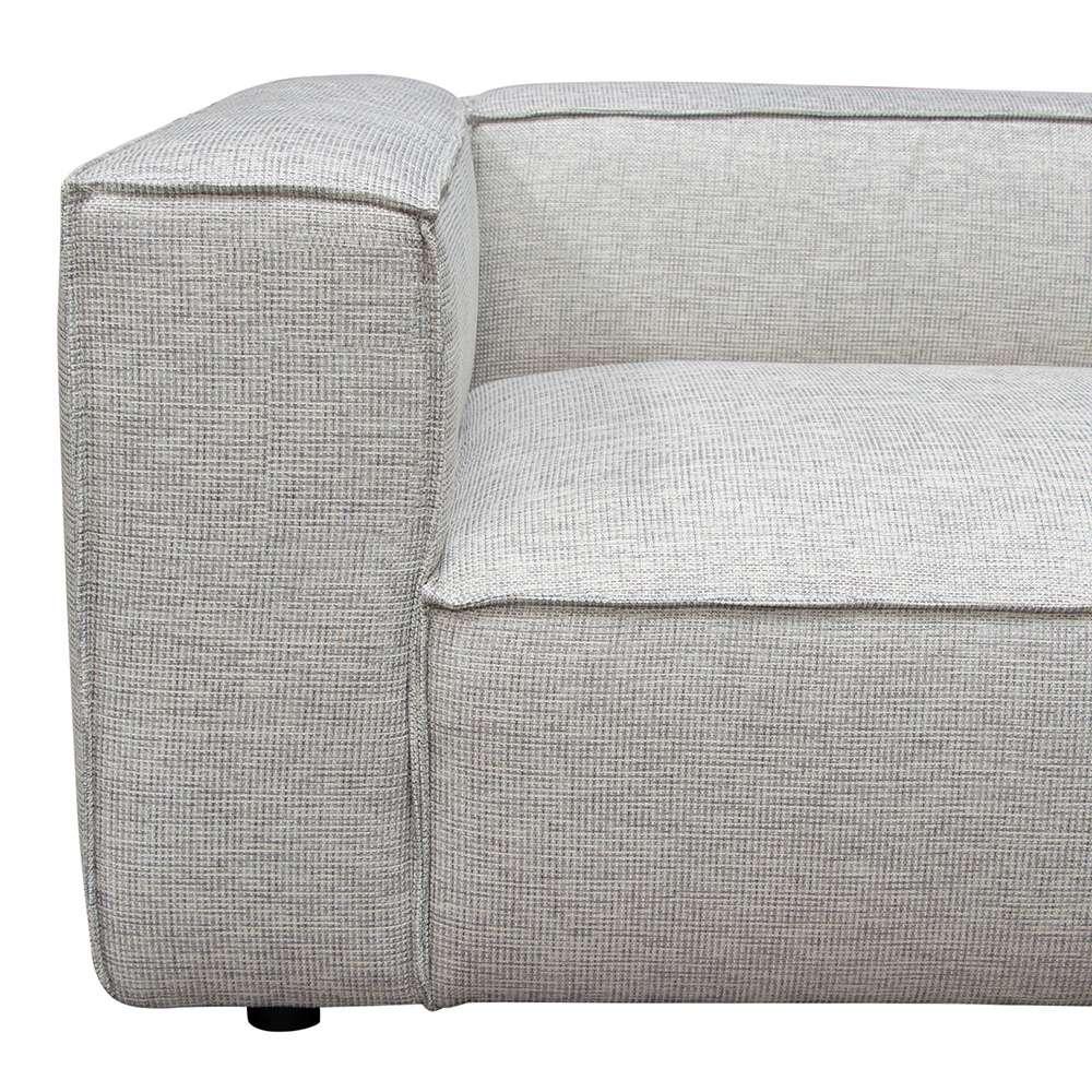 Diamond Sofa - Vice 4PC Modular Sectional in Barley Fabric with Ottoman - VICE4PCBA veiw 7