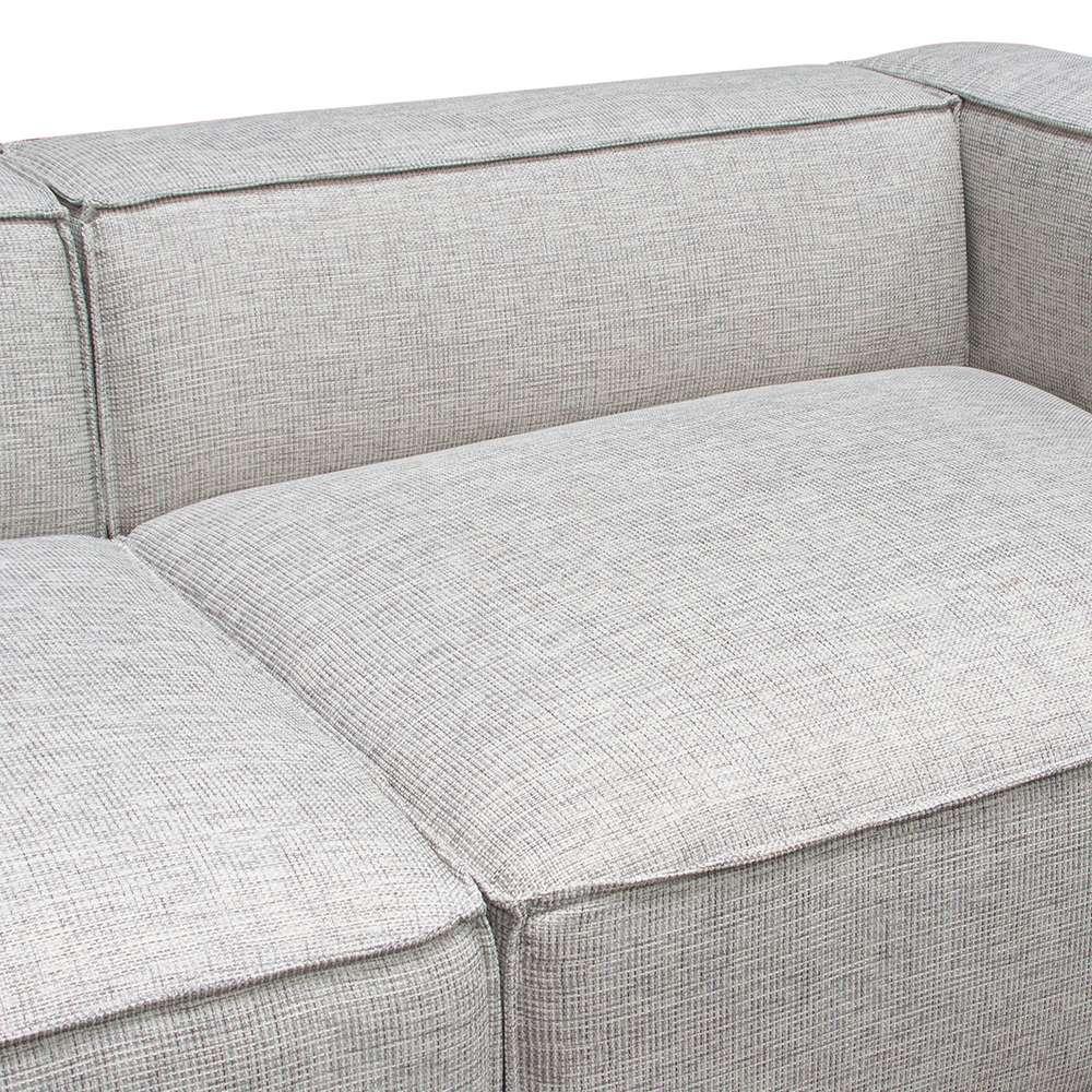 Diamond Sofa - Vice 4PC Modular Sectional in Barley Fabric with Ottoman - VICE4PCBA veiw 9