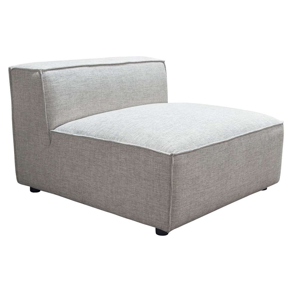 Diamond Sofa - Vice Armless Chair in Barley Fabric - VICEACBA veiw 3