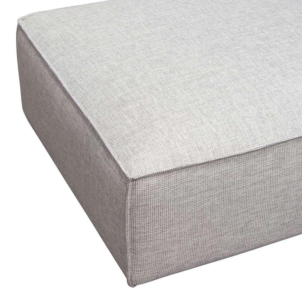 Diamond Sofa - Vice Square Ottoman in Barley Fabric - VICEOTBA veiw 5