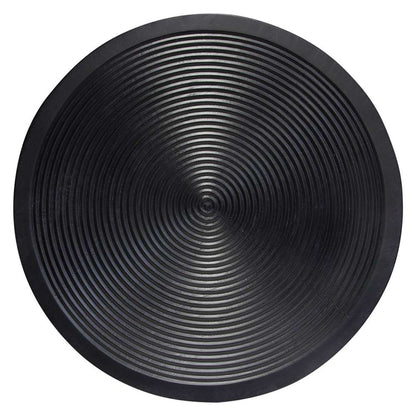 Diamond Sofa - Vortex Round Cocktail Table in Solid Mango Wood Top in Black Finish & Iron Legs - VORTEXCTBL veiw 10