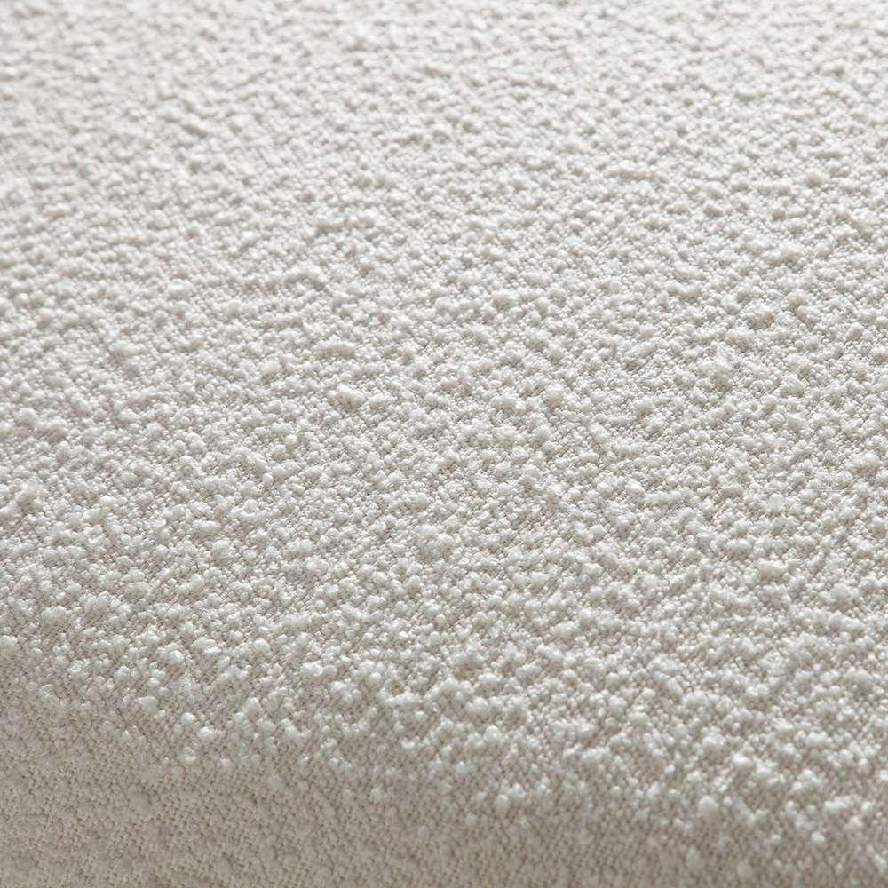 Diamond Sofa - Wave Curved Accent Bench in Ivory Boucle Fabric - WAVEBEIV veiw 5