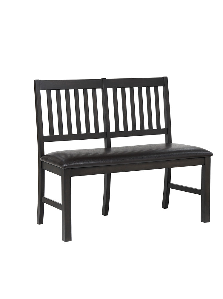 ECI Furniture - Ashford Bench / Brown Seat - 1859-23-BN view 1