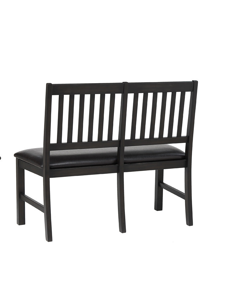 ECI Furniture - Ashford Bench / Brown Seat - 1859-23-BN view 2