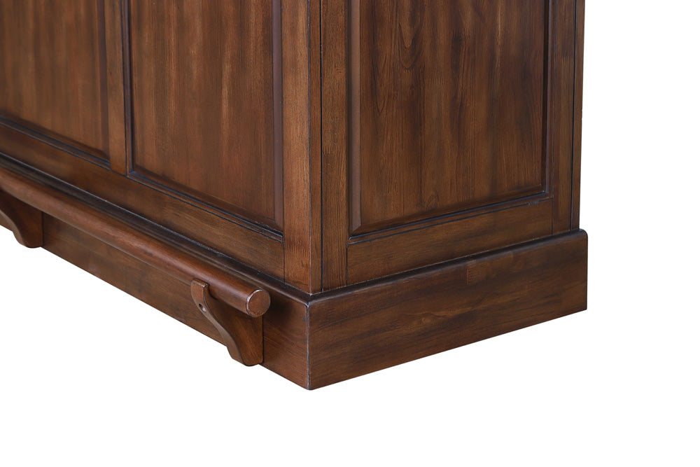 ECI Furniture - Belvedere Return Bar Complete, Distressed Walnut - 0411-35-T/B/R view 3
