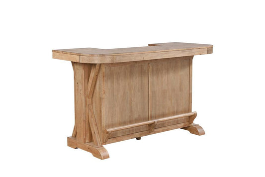 ECI Furniture - Brownstone 72 in. W Bar Complete, Warm Brown - 0600-77-BT/B view 1