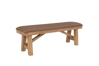 ECI Furniture - Brownstone Backless Bench, Warm Brown - 0600-77-BN view 1