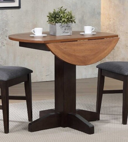 ECI Furniture - Choices Complete Drop Leaf Table in Black Oak - 0733-50-DLT_DLB view 1