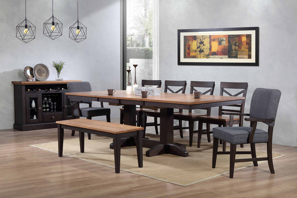 ECI Furniture - Choices Server in Black Oak/Acacia - 0733-50-SR view 2