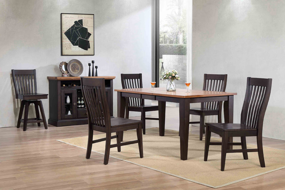 ECI Furniture - Choices Server in Black Oak/Acacia - 0733-50-SR view 3
