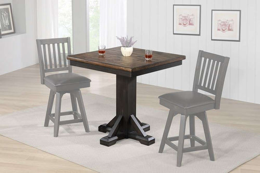 ECI Furniture - Complete Ashford SQ Bar Pub Table - 1859-23-PT_BPB veiw 1