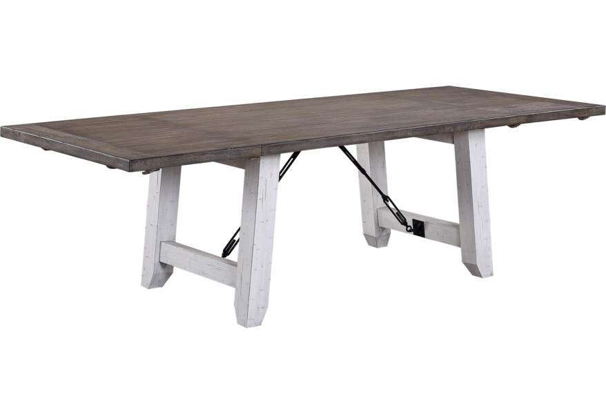 ECI Furniture - Complete LaSierra Trestle Dining Table - 1164-22-TRT_TRB veiw 1