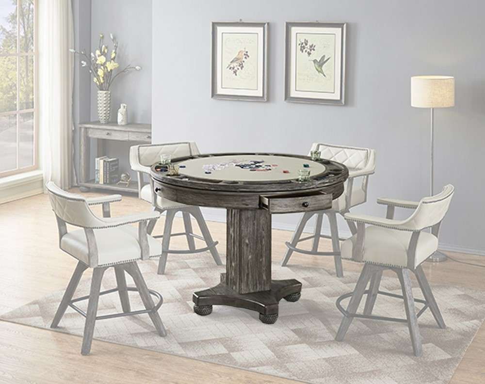 ECI Furniture - Complete Shades of Gray Counter Game Table - 0921-95-RCGB_RCGT view 1